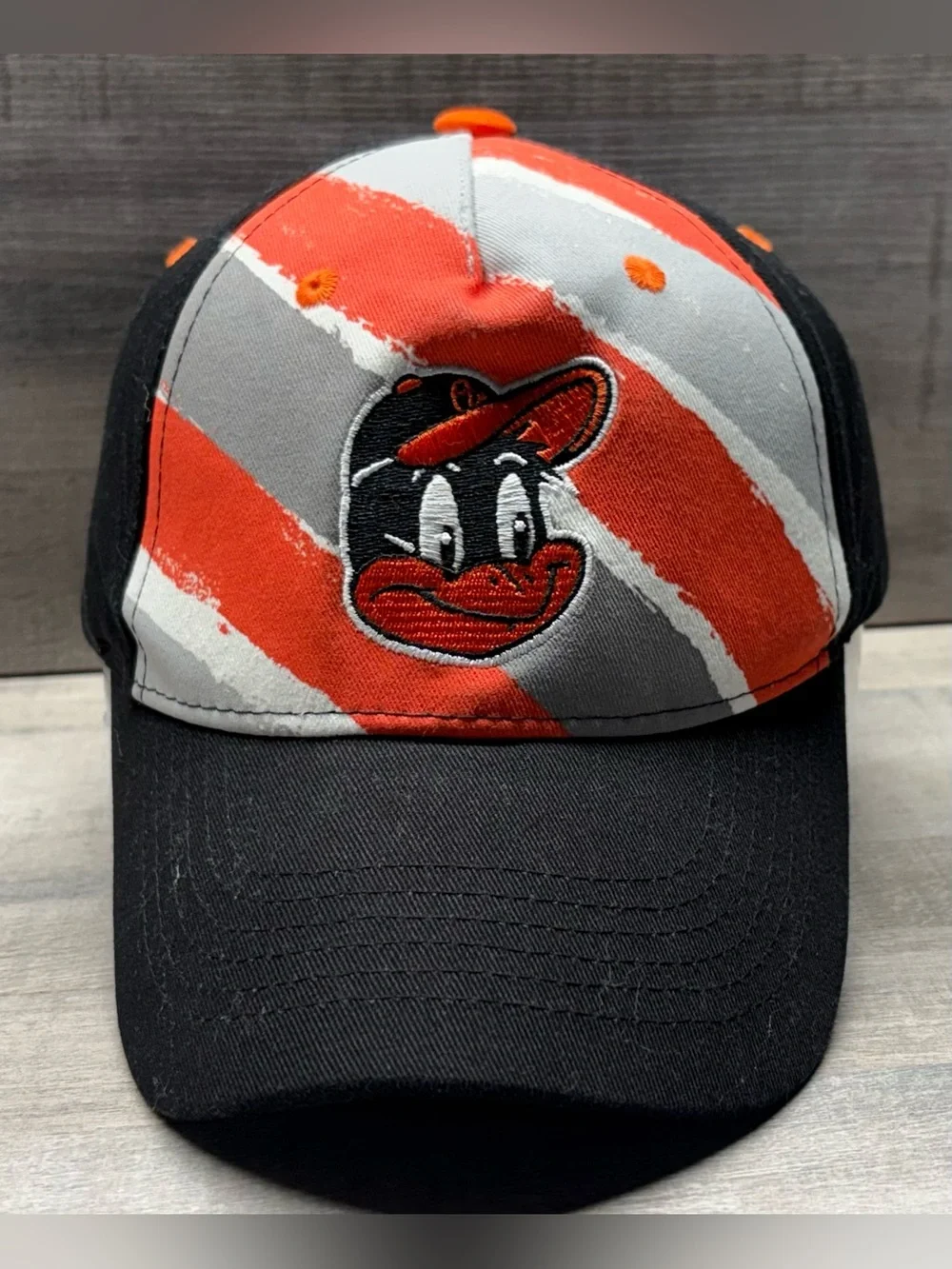 MLB Kids Orange, Black and Gray Baltimore Orioles Kids Hat